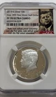 2019 S Kennedy 50C silver NGC PF 70 Ultra Cameo, First 0.999 silver 50C