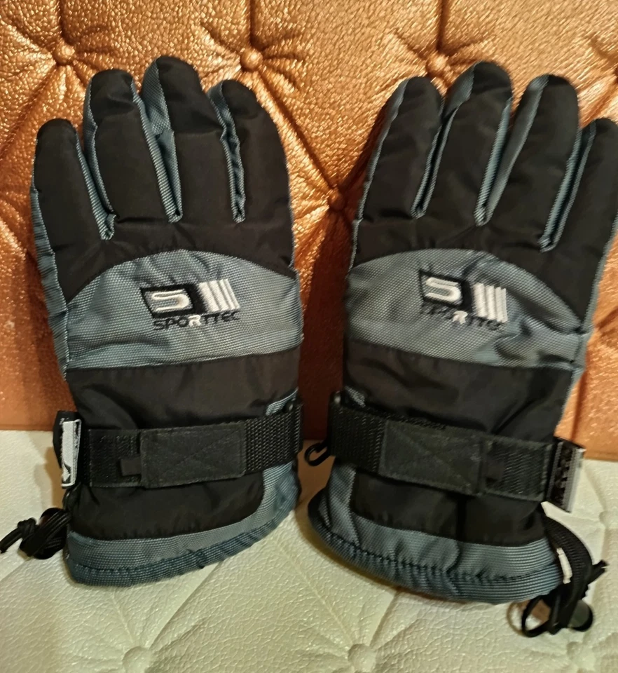 Handschuhe Thinsulate Fingerhandschuhe Winter winzigerSchönheitsfehlergr.7,5schw - Bild 1 von 4