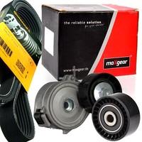 Contitech 6PK1698 Keilrippenriemen-Satz + Spanner FüR C4 Berlingo 307 Peugeot