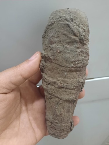 ÚNICA ESTATUA EGIPCIA ANTIGUA Pequeña Escultura de Piedra Faraónica Ushabti - Imagen 7 de 7