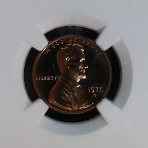 1970 S 1C Large Date Lincoln Wheat Cent NGC PF67* RD Exceptional Eye Appeal