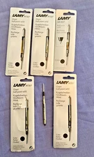 6 LAMY M16F Giant Ballpoint Pen Ink Refills Black Germany 401451900146 old stock