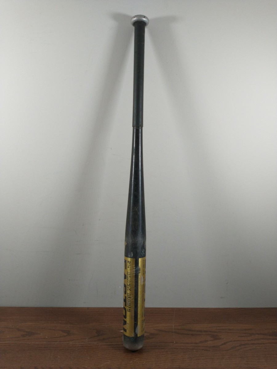 Batte De Softball Easton Black Magic 34" 35oz Avec Balle Worth - Vintage