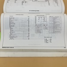 1987-88 KLM Auto Imported Cars Wiring Diagrams Vol. 1 Mercury Merkur XR4Ti 