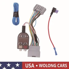 Add An Amp Amplifier Adapter Interface Fit for Chrysler Jeep Dodge Ram 70-6522