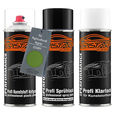 Lack Spraydosen Set Kunststoff für Agricultural Agrar 22361 Mueller Groen