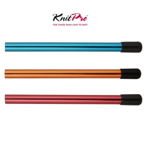 Protectores de aguja circular KnitPro x3 - tubos de aguja con empuñaduras de silicona  - Imagen 1 de 1