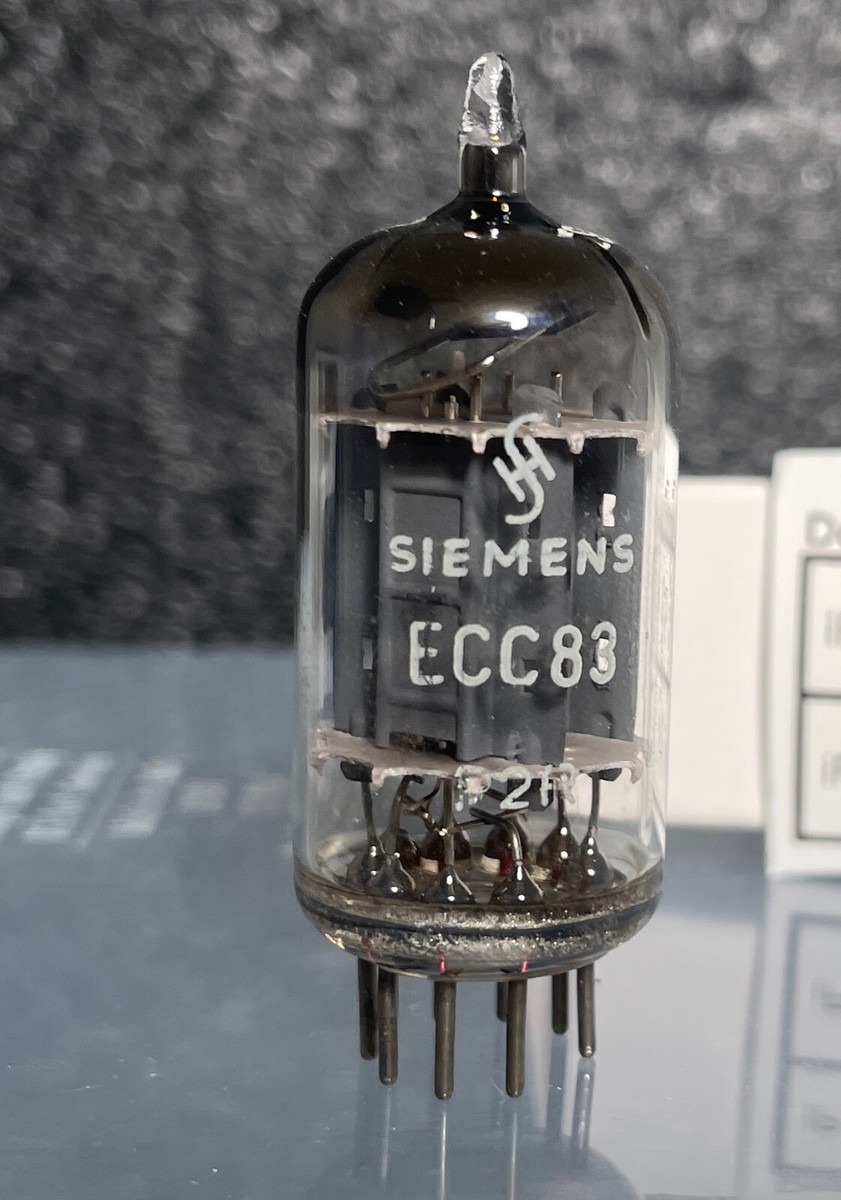 Siemens ECC83 12AX7 真空管 2本セット ECC83/12AX7 SIEMENS 2本1組
