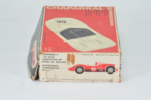 Vintage 1960s Strombecker Chaparral 2 Slot Car - Box Top Only - Picture 5 of 7