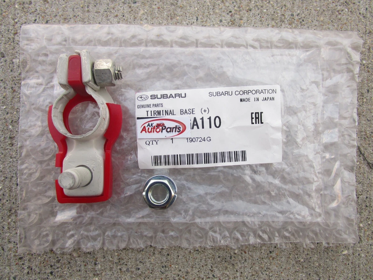 02 08 SUBARU IMPREZA WRX STI POSITIVE BATTERY TERMINAL