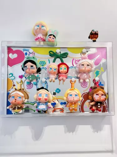 Neu Original Popmart Crybaby weint wieder Vinyl Gesicht Plüsch Anhänger versiegelte Tasche - Bild 7 von 27