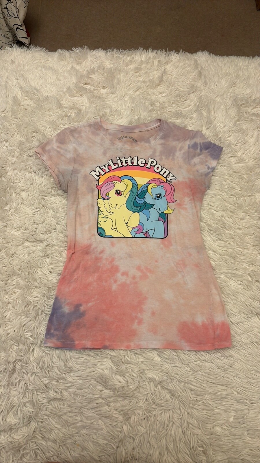 T shirt da donna My Little Pony cravatta tinta taglia M