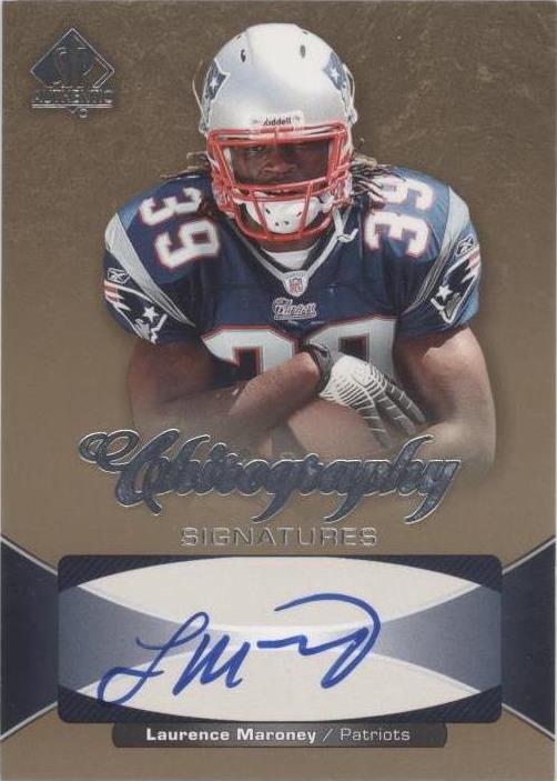 2006 SP Authentic Laurence Maroney #CH-LM - 1 of 2