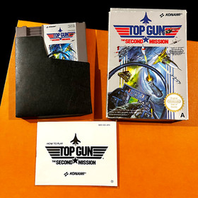 TOP GUN SECOND MISSION NINTENDO NES