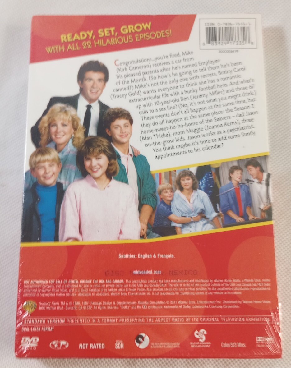 Growing Pains: the Complete Second Season (DVD, 1986