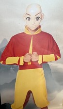 Mens Avatar The Last Airbender AANG Halloween Costume Purim Small Large NEW