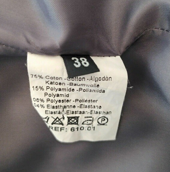 PAUSE CAFÉ Fitted Cotton Elastane Mix Jacket Size… - image 2