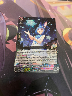 CARDFIGHT VANGUARD - SUMMER SKY LOCUS SENON - DZ - LBT01 - RRR - NM