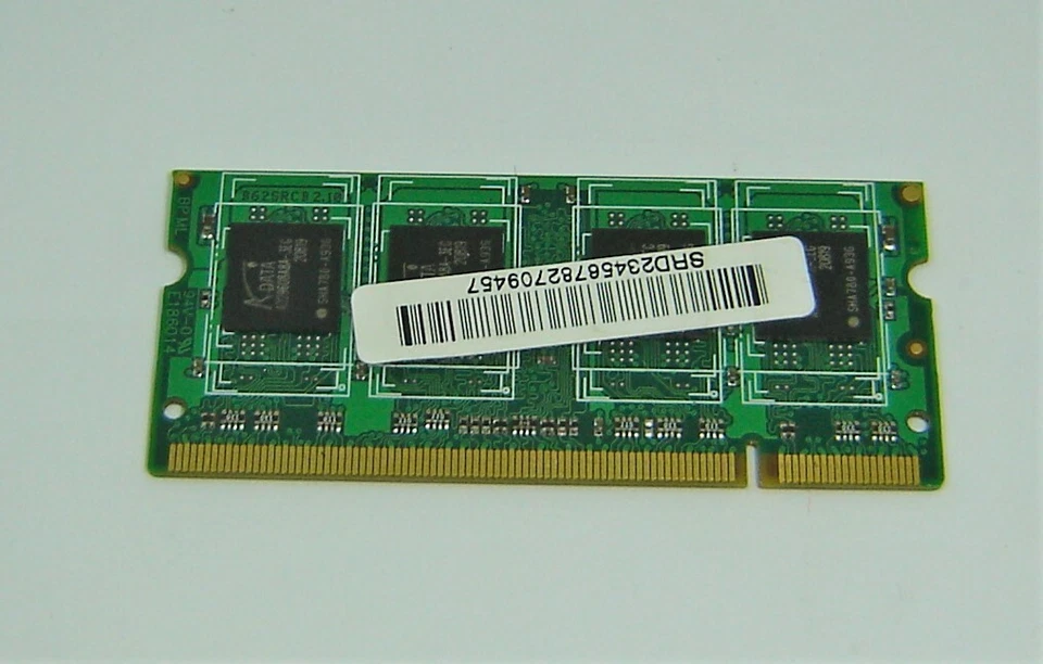 Adata AD2667512MOS DDR2 512MB 200pin SO-DIMM LAPTOP MEMORY RAM MODULE - Image 2 of 2