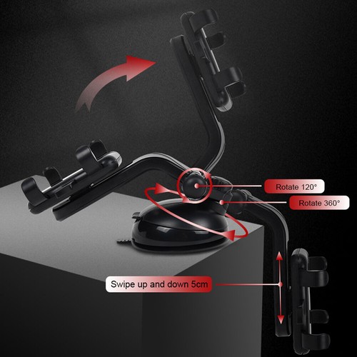 Armaturenbrett Auto KFZ Handyhalterung Smartphone Navi Halter Saugnapf Halterung - Bild 5 von 6