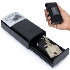 XL Magnetic Outdoor Home/Car Key Storage Compartment, Safe for up to 3 Keys