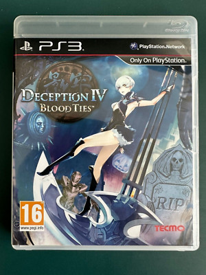 ps3 Deception IV: Blood Ties Playstation (Works on US Consoles) Region Free