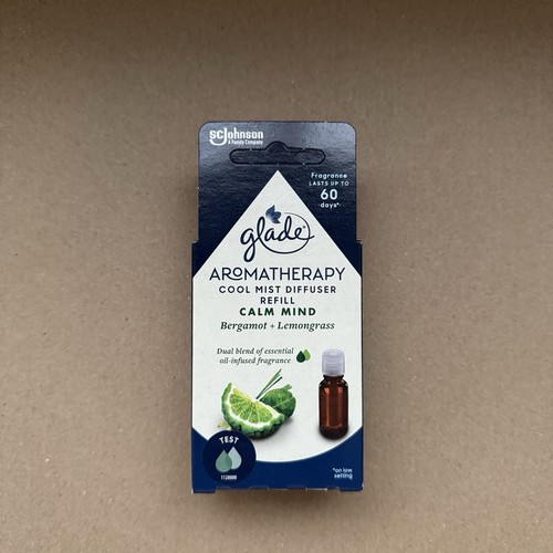 AROMATHERAPY COOL MIST DIFFUSER REFILL CALM MIND Bergamot + Lemongrass - Picture 2 of 6