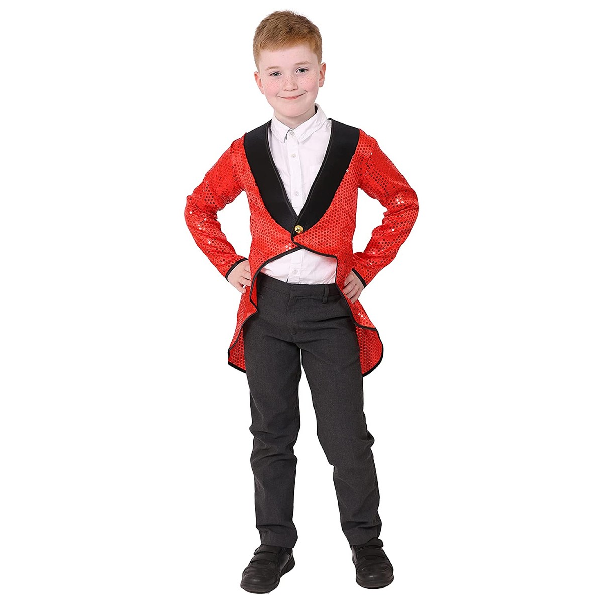 Tailcoat Kids Red Costume Tailcoat Kids Red Costume