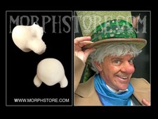 Halloween Foam latex Mad Hatter Nose Brows Mask lot. 
