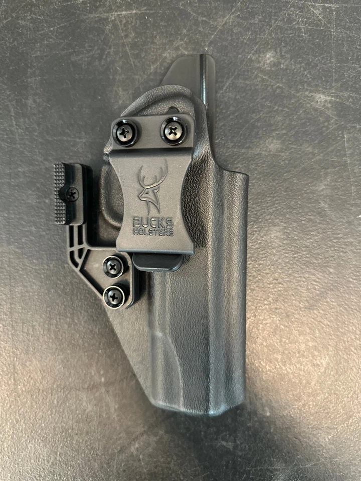 1911 5" Without a Rail Holster IWB With Concealment Claw * Bucks Holsters * USA