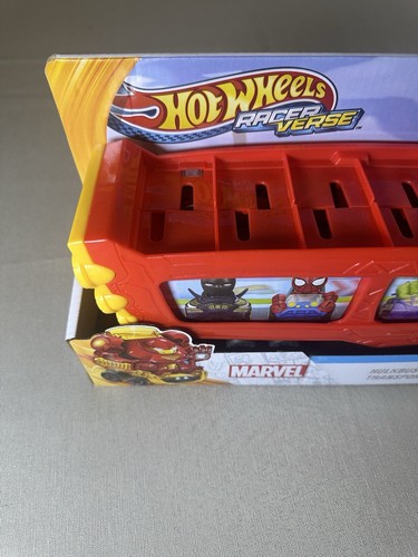 Mattel Hot Wheels Racer Verse Marvel Hulk Buster Hauler Figurine Holder - Picture 7 of 9