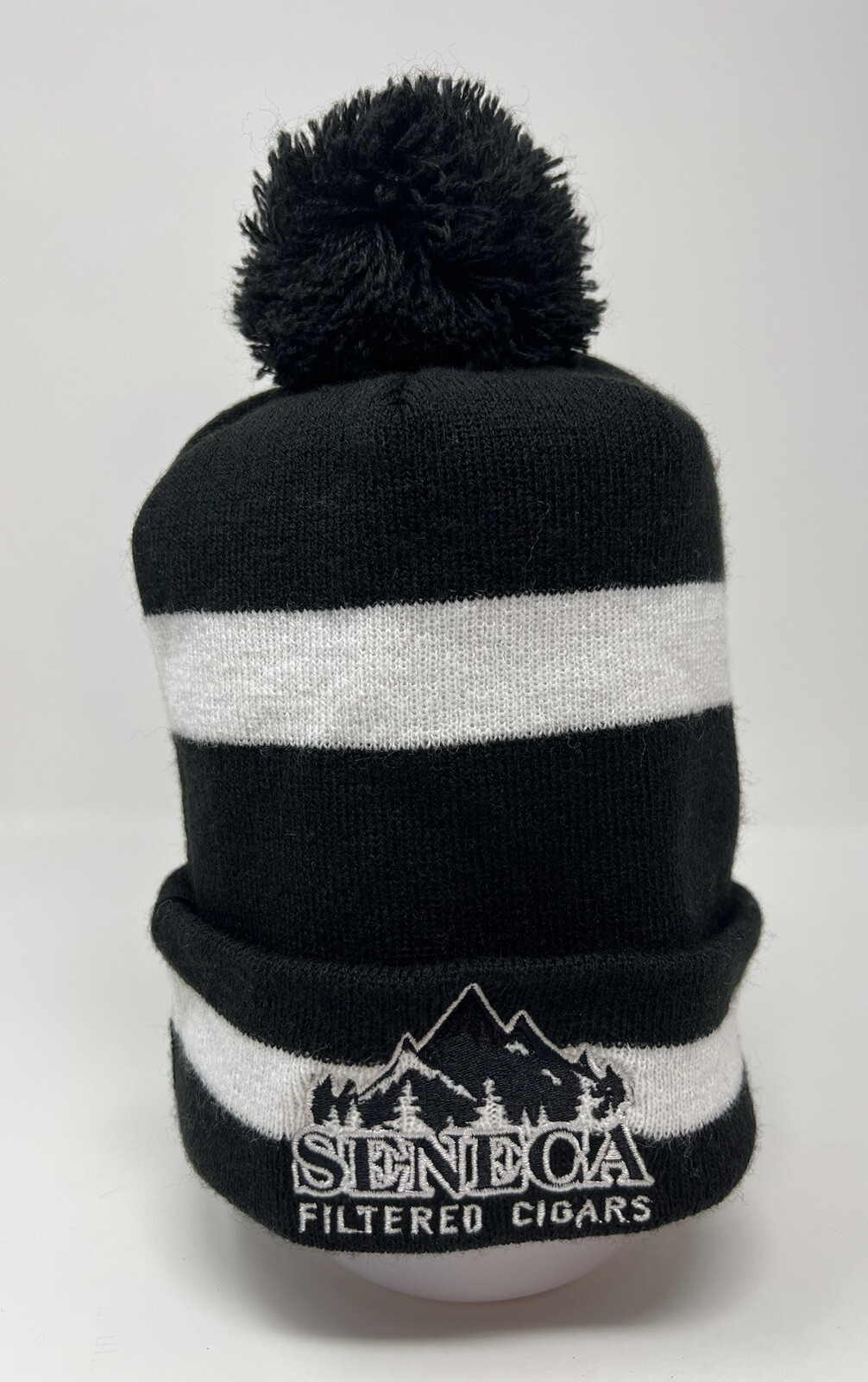 New Era Seneca Filtered Cigars Beanie Winter Hat Cap Tobacco Striped