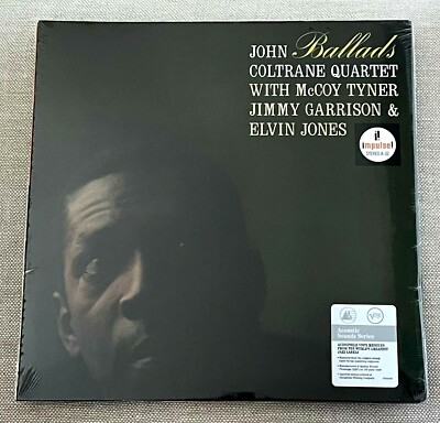 John Coltrane Quartet BALLADS LP sealed 180g Vinyl Acoustic Sounds QRP NEW