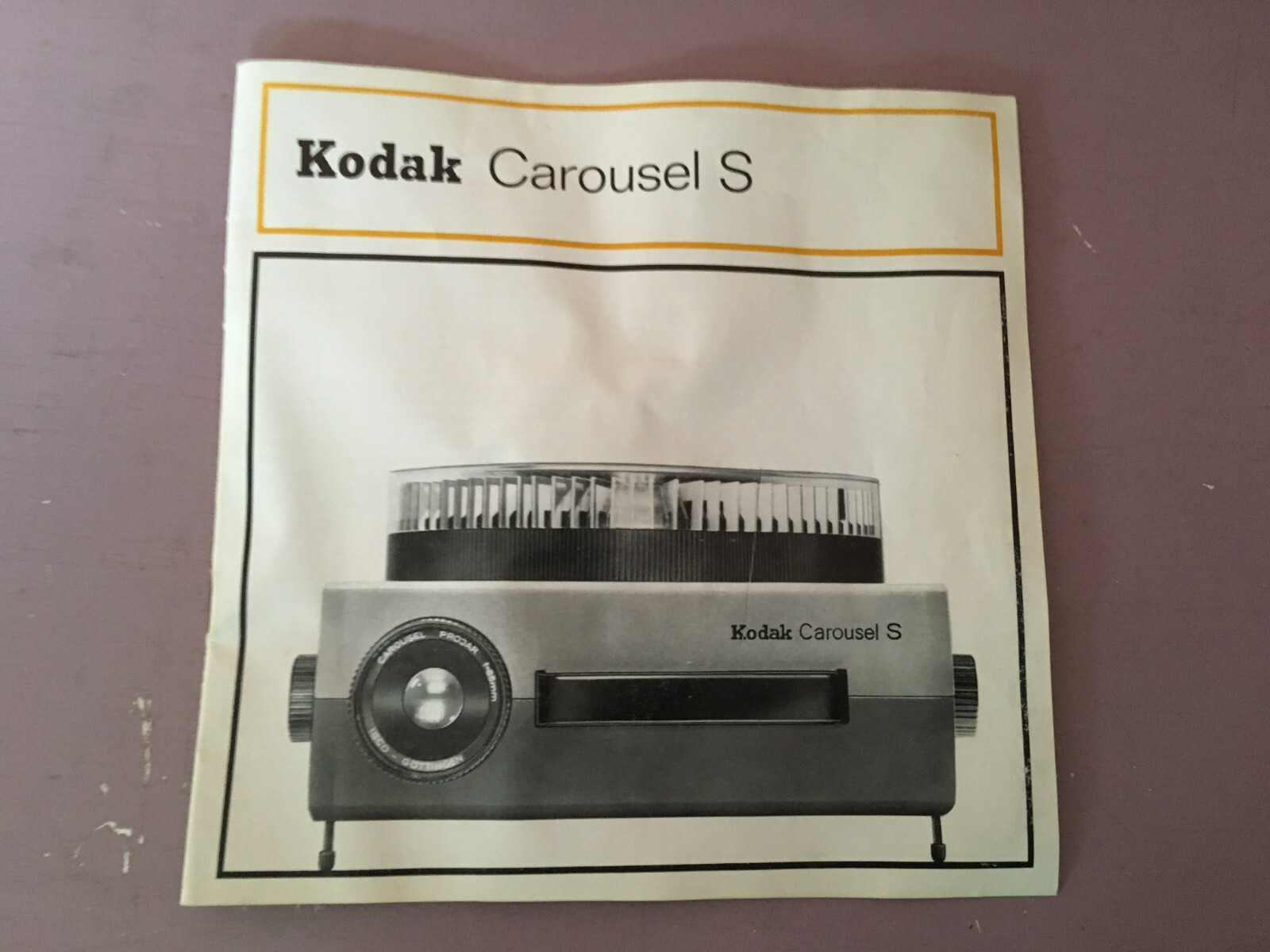 Kodak Carousel S Slide Projector eBay