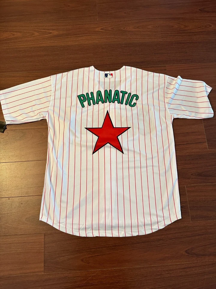 CUSTOM Men's Philadelphia Phillies Philly Phanatic Stitched Jersey USA Seller - Image 3 of 4