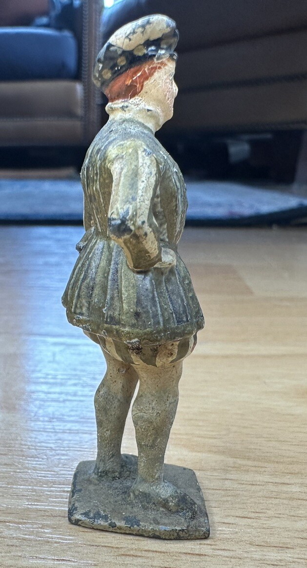 Ancienne Figurine Plomb creux Gustave Vertunni Charles IX (67644