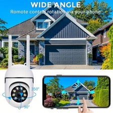 Wireless 2.4G WiFi Security Camera System Smart Outdoor Night Vision 1080P 4
