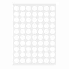 1050 Pcs 3/4Inch Coding Labels Circle Round Dot Label Stickers for Office School