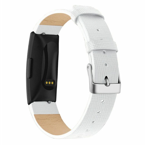 Luxury Metal/Leather Wristband Strap Replacement For Fitbit Inspire 2/Inspire HR - Picture 69 of 115