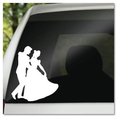 6'' Disney Princess Cinderella & Prince Charming Vinyl Decal Sticker