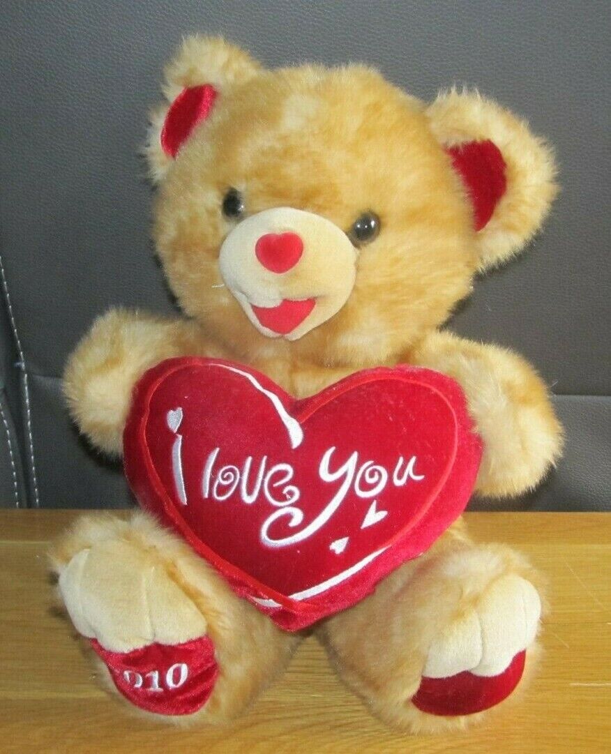 18” Over item handling Dan Dee I Love You Teddy Collectors Bear P SEAL limited product Brown 2010 Choice