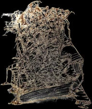 Surrealist, Impressionist, pastel , digi drawing -The Bed