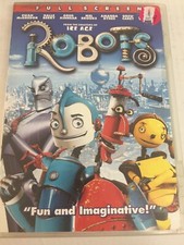 Robots Full Screen DVD Ships Same Day With Tracking