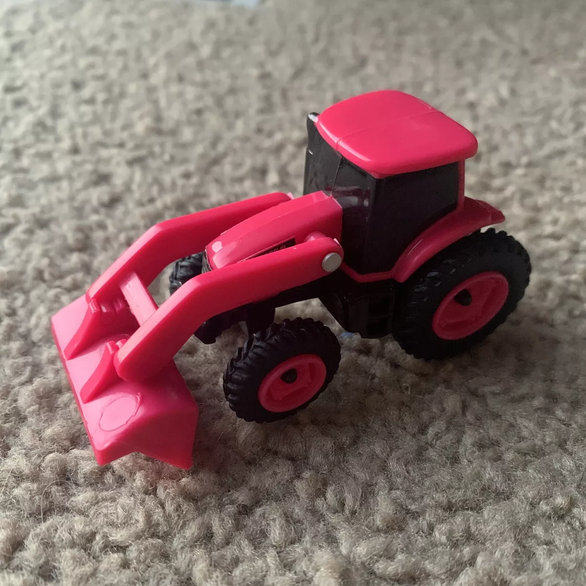 Pink toy john deere tractor hotsell