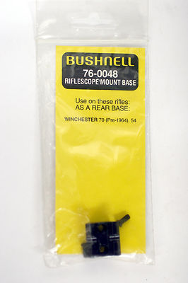 Bushnell Winchester 70 Pre-1964, 54 Mount Base #76-0048