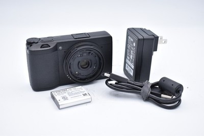 Ricoh GR IIIx Digital Camera with 26.1mm f/2.8 Lens, Black {24.2MP