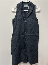 Everlane Women’s Size 2 Casual Linen Dress, Black