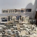 WW1 ,WW2  Job lot of vintage black & white photographs -Family & Military 95+