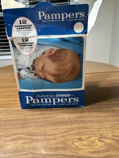 Vintage pampers overnight Extra Absorbent 9 Ct￼
