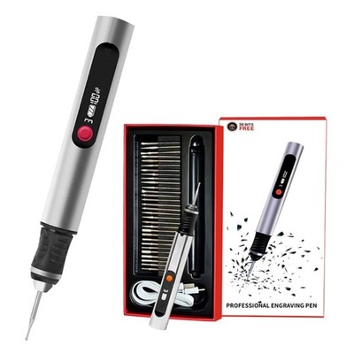 Electric Carving Pen Engraving Tool Multifunction Variable Speed for Art Hobbies